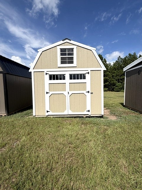 10x16 Lofted Barn at Truesite Portable Buildings