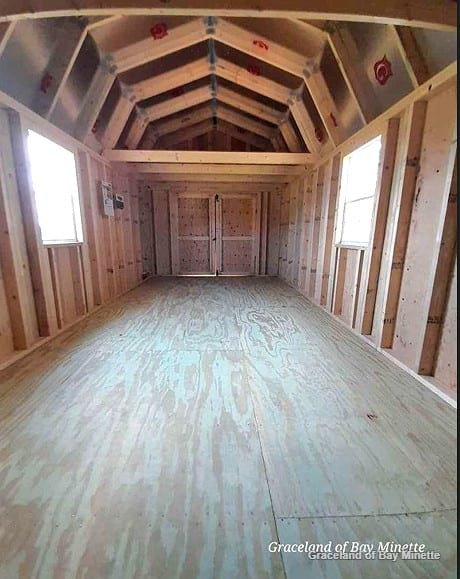10x20 Lofted Barn at Graceland of Bay Minette