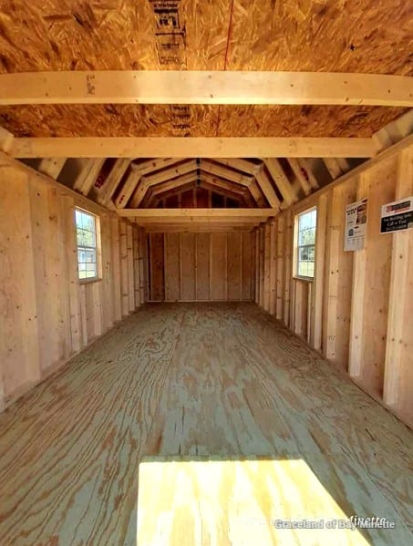 10x20 Lofted Barn at Graceland of Bay Minette