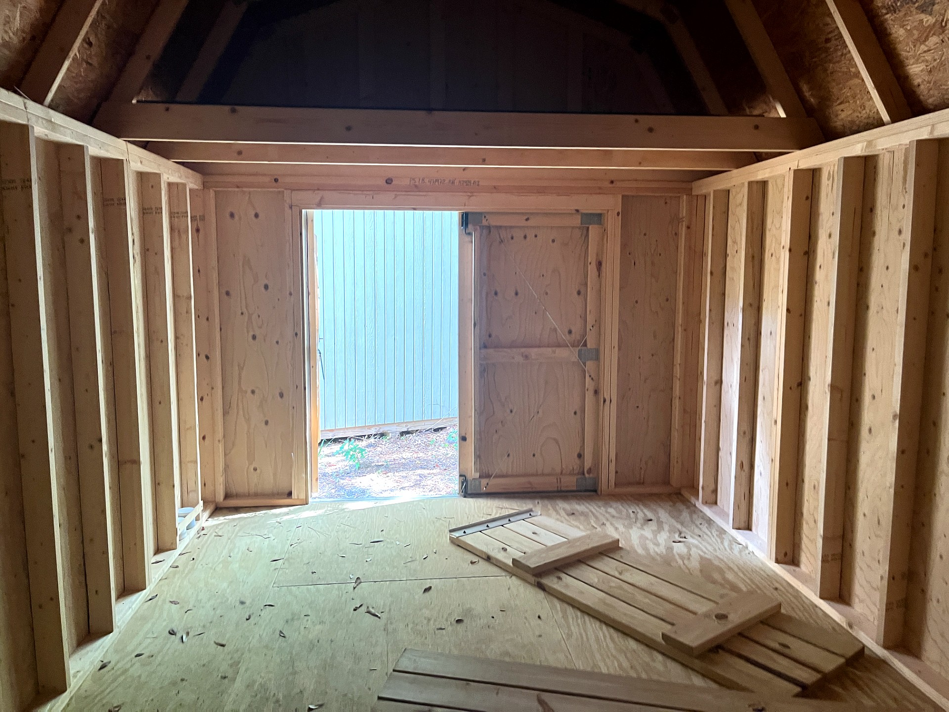 10x16 Lofted Barn at Portable Buildings of Ravenel