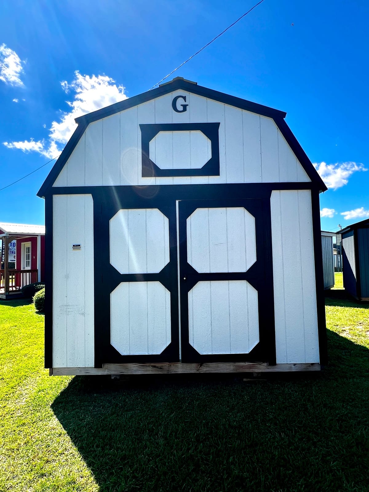 10x12 Lofted Barn at Toler's Coastal Structures - Newport