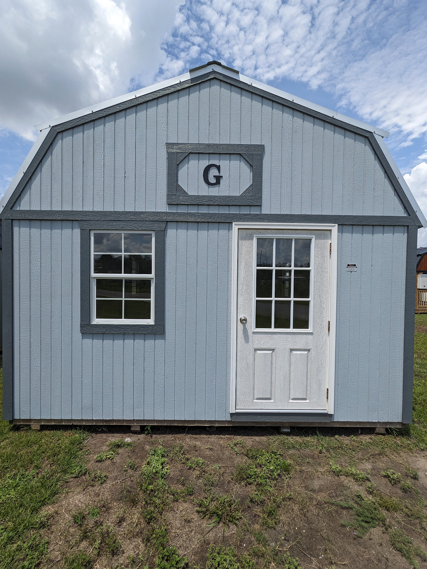 14x28 Lofted Barn at Graceland Storage Sheds and Buildings of Kingsland