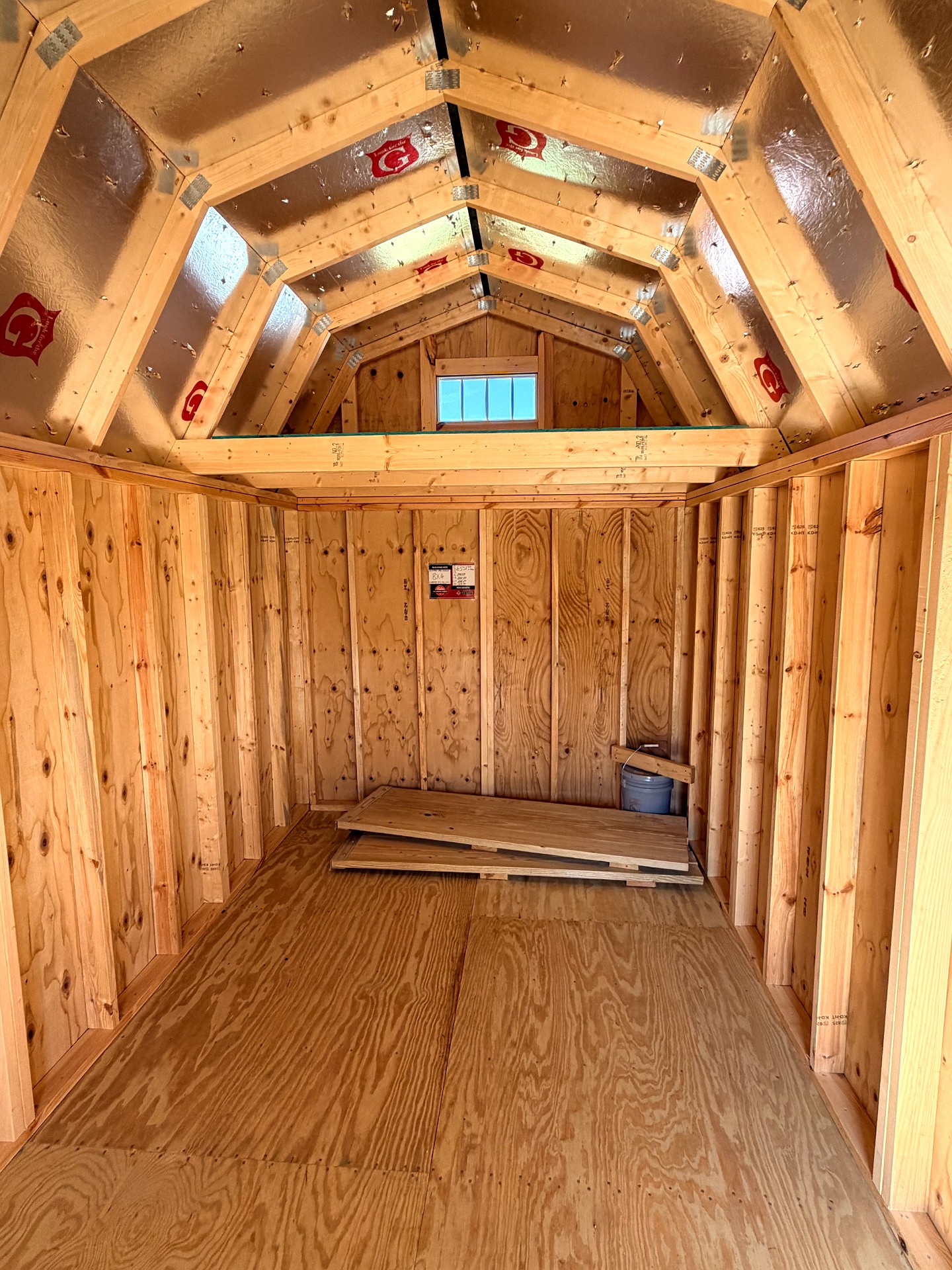 8x16 Lofted Barn at Graceland of Cumming