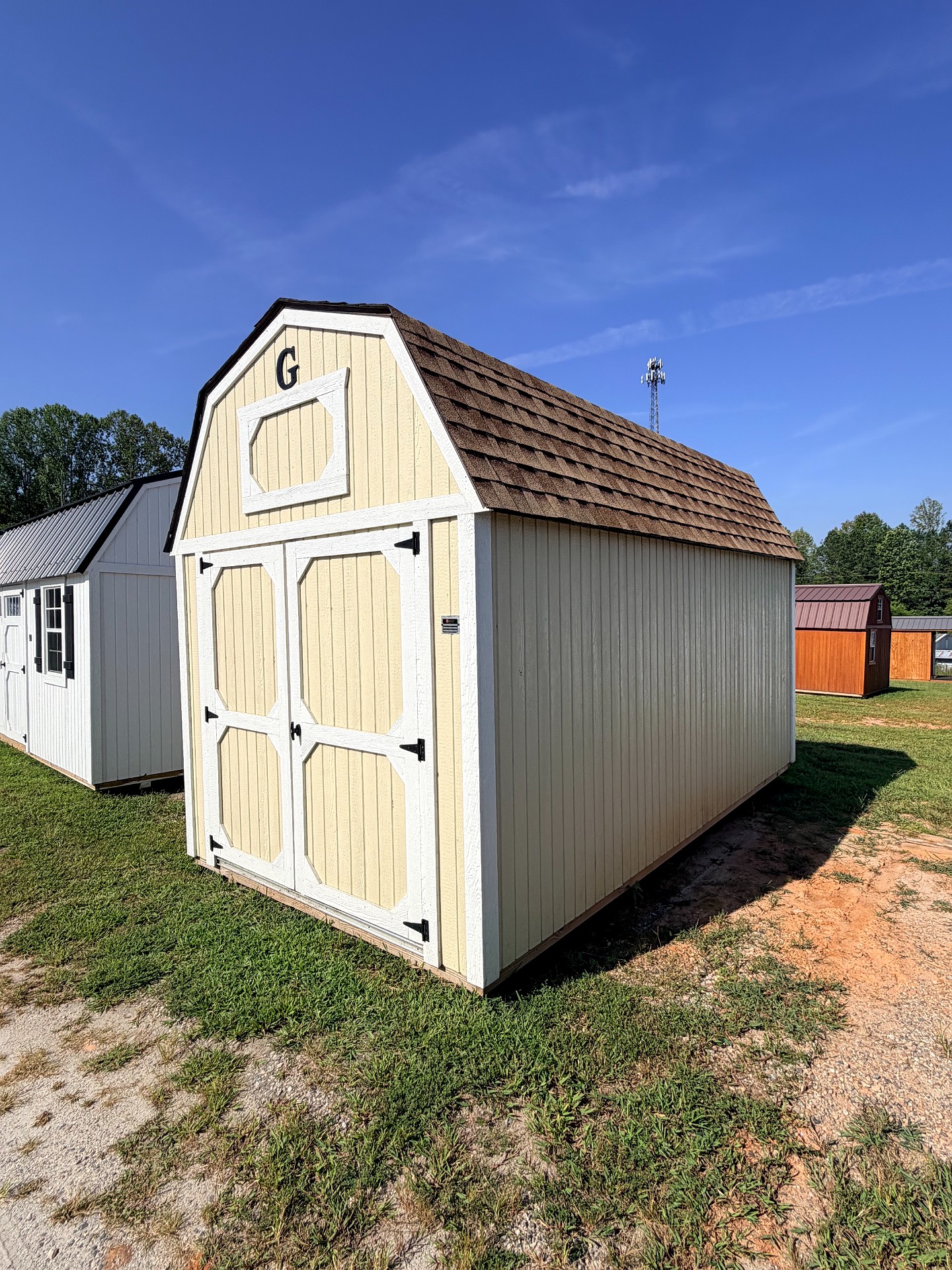 8x16 Lofted Barn at Graceland of Cumming