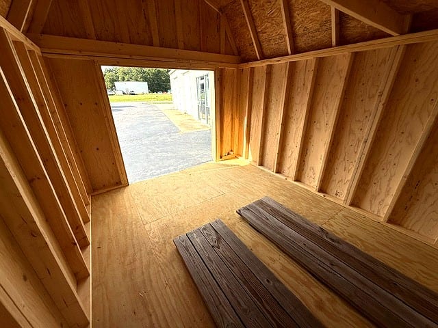 10x12 Lofted Barn at Graceland Portable Buildings of the Carolinas / Dixie Motors, LLC