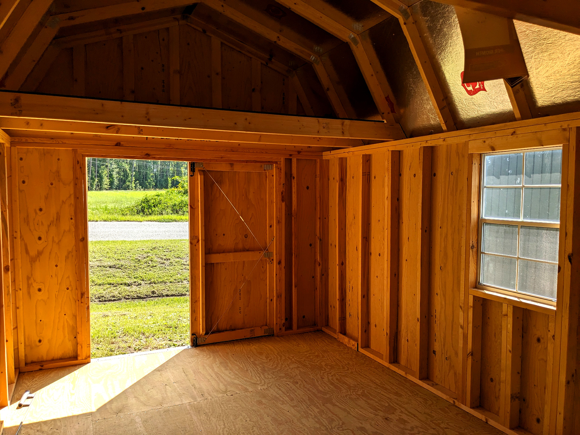 10x16 Lofted Barn at Graceland Storage Sheds and Buildings of Kingsland