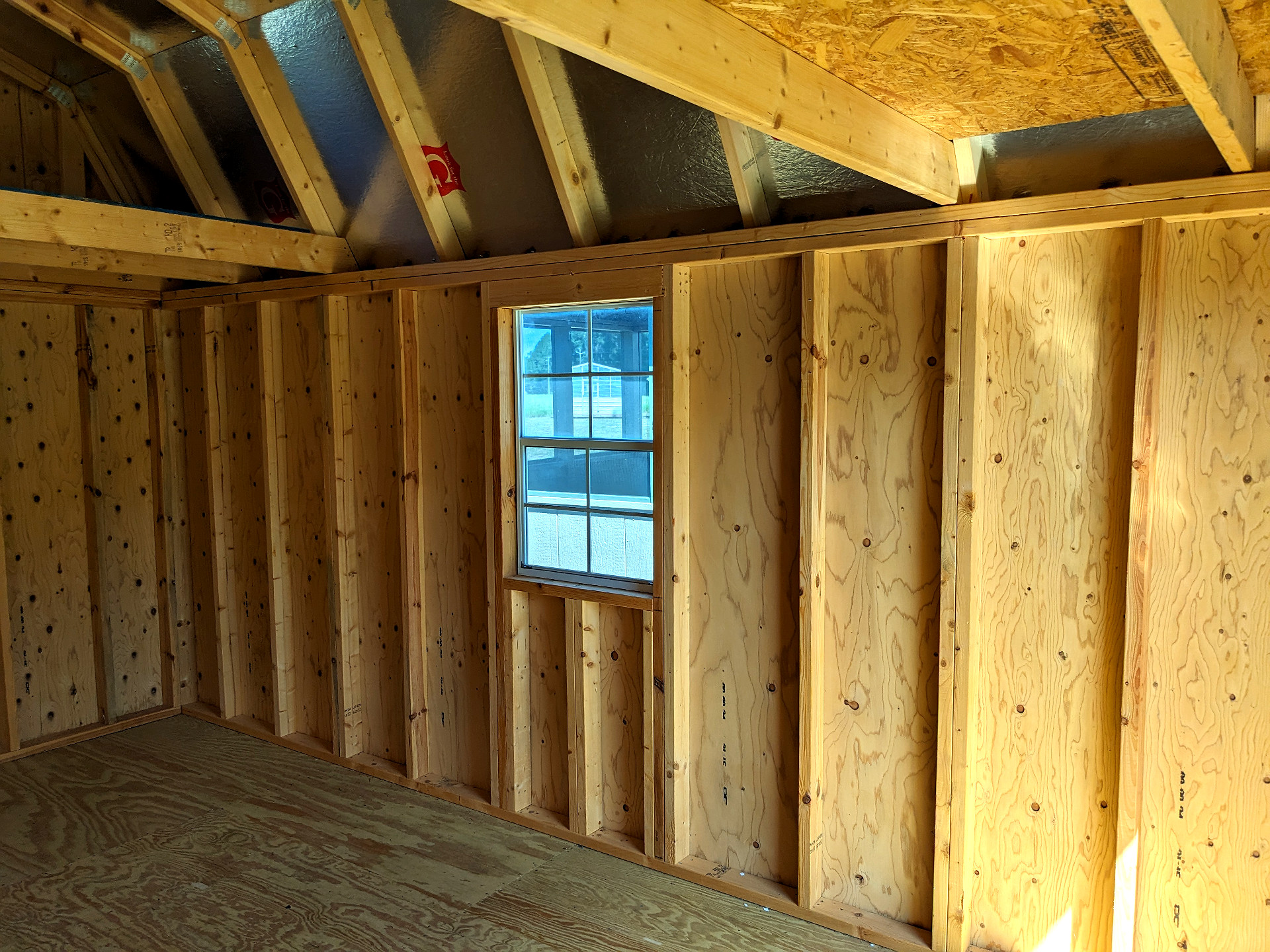 10x16 Lofted Barn at Graceland Storage Sheds and Buildings of Kingsland