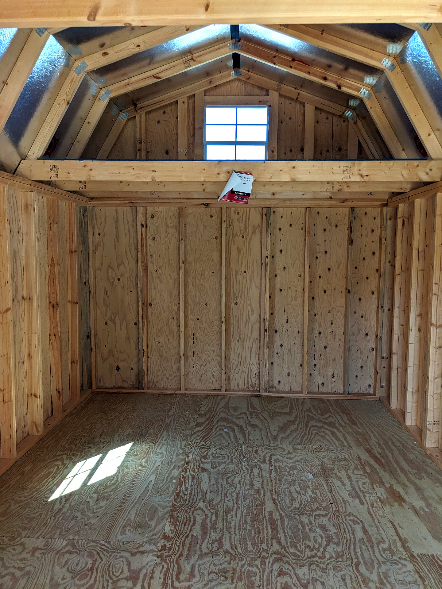 10x16 Lofted Barn at Graceland Storage Sheds and Buildings of Kingsland