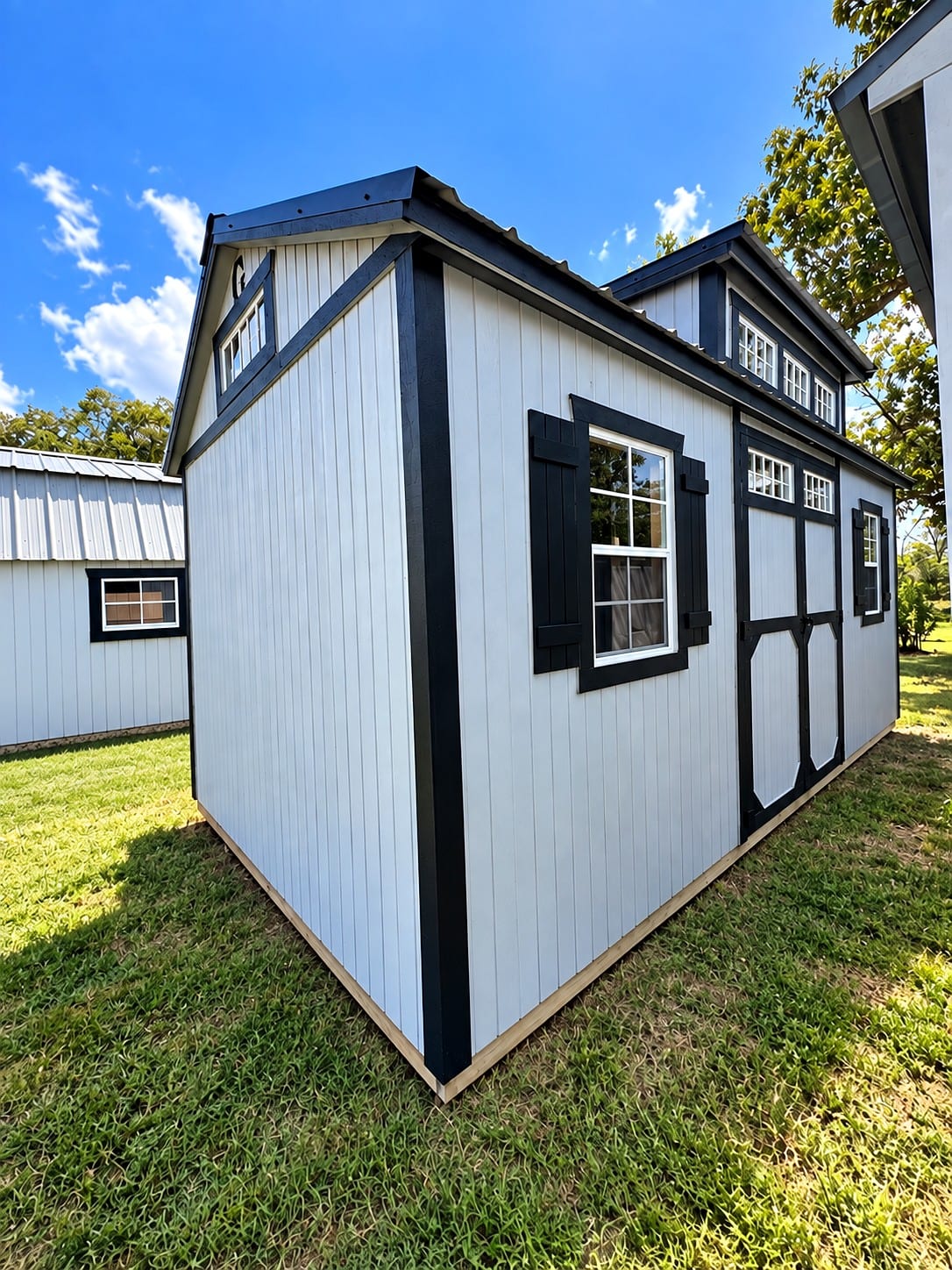 14x40 Lofted Barn at Doug and Jenn's Buildings