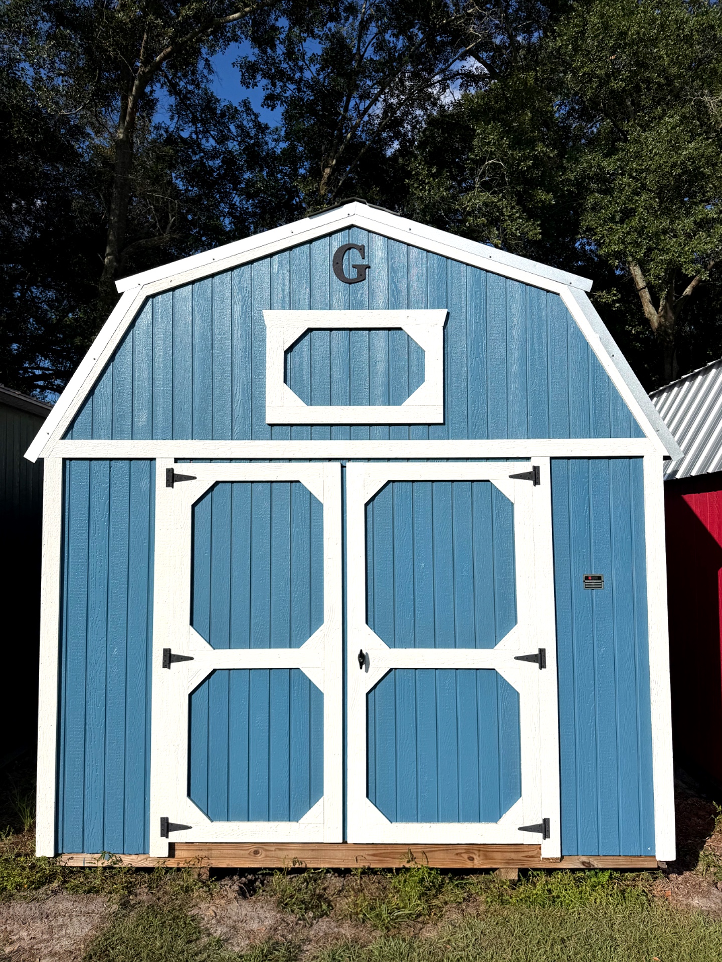 10x16 Lofted Barn at Willis Buildings