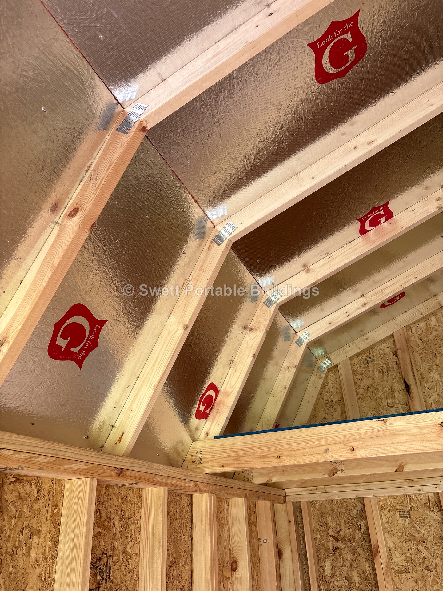 10x16 Lofted Barn at Swett Portable Buildings LLC
