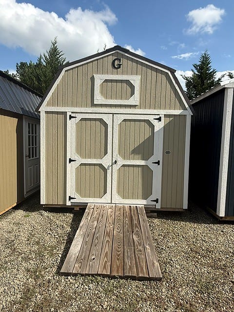 10x16 Lofted Barn at Graceland Portable Buildings of the Carolinas / Dixie Motors, LLC