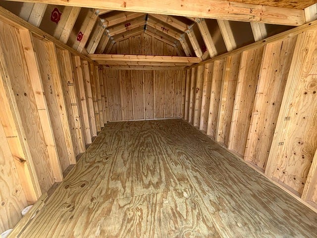 10x16 Lofted Barn at Graceland Portable Buildings of the Carolinas / Dixie Motors, LLC
