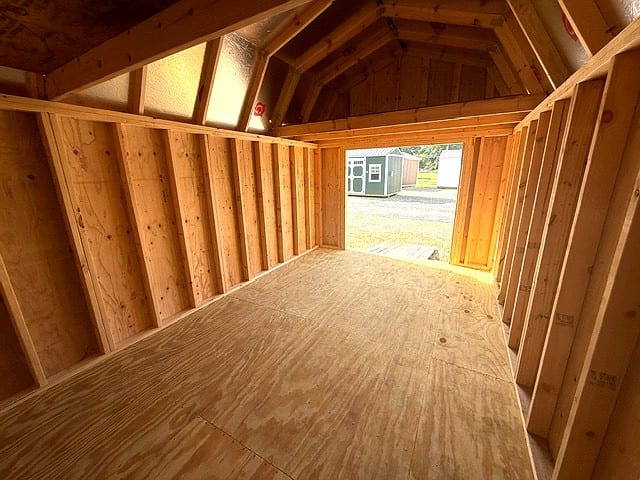 10x16 Lofted Barn at Graceland Portable Buildings of the Carolinas / Dixie Motors, LLC
