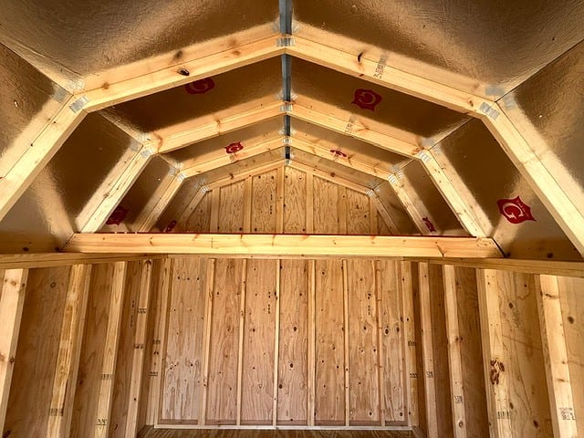 10x16 Lofted Barn at Graceland Portable Buildings of the Carolinas / Dixie Motors, LLC