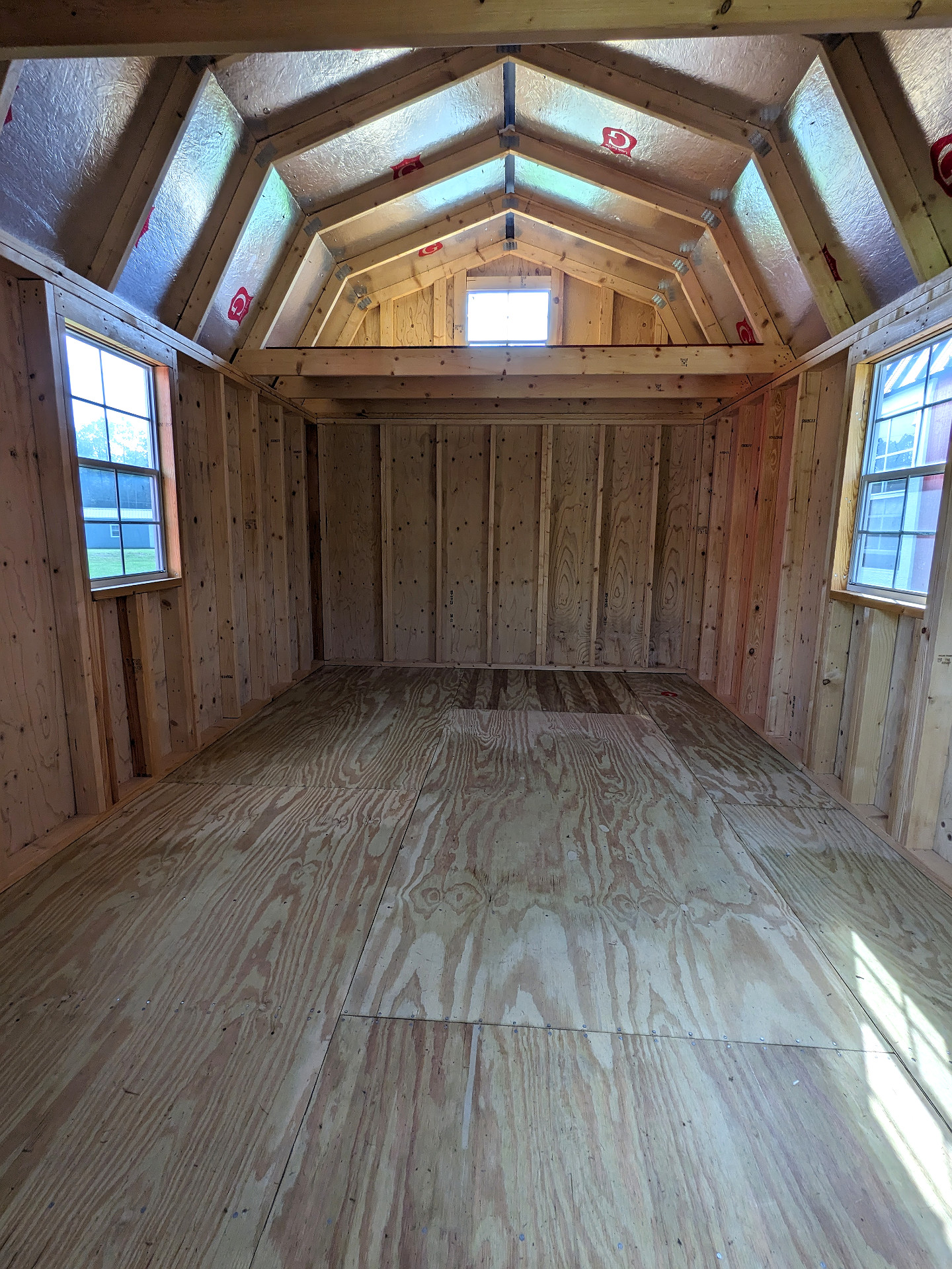 10x16 Lofted Barn at Graceland Storage Sheds and Buildings of Kingsland