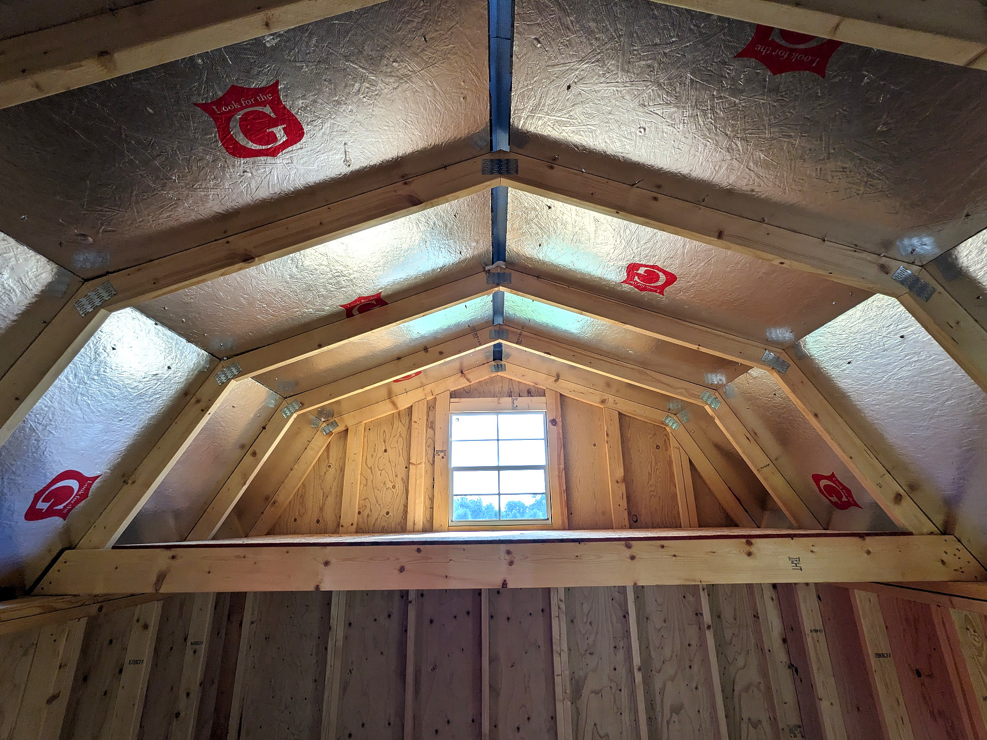 10x16 Lofted Barn at Graceland Storage Sheds and Buildings of Kingsland