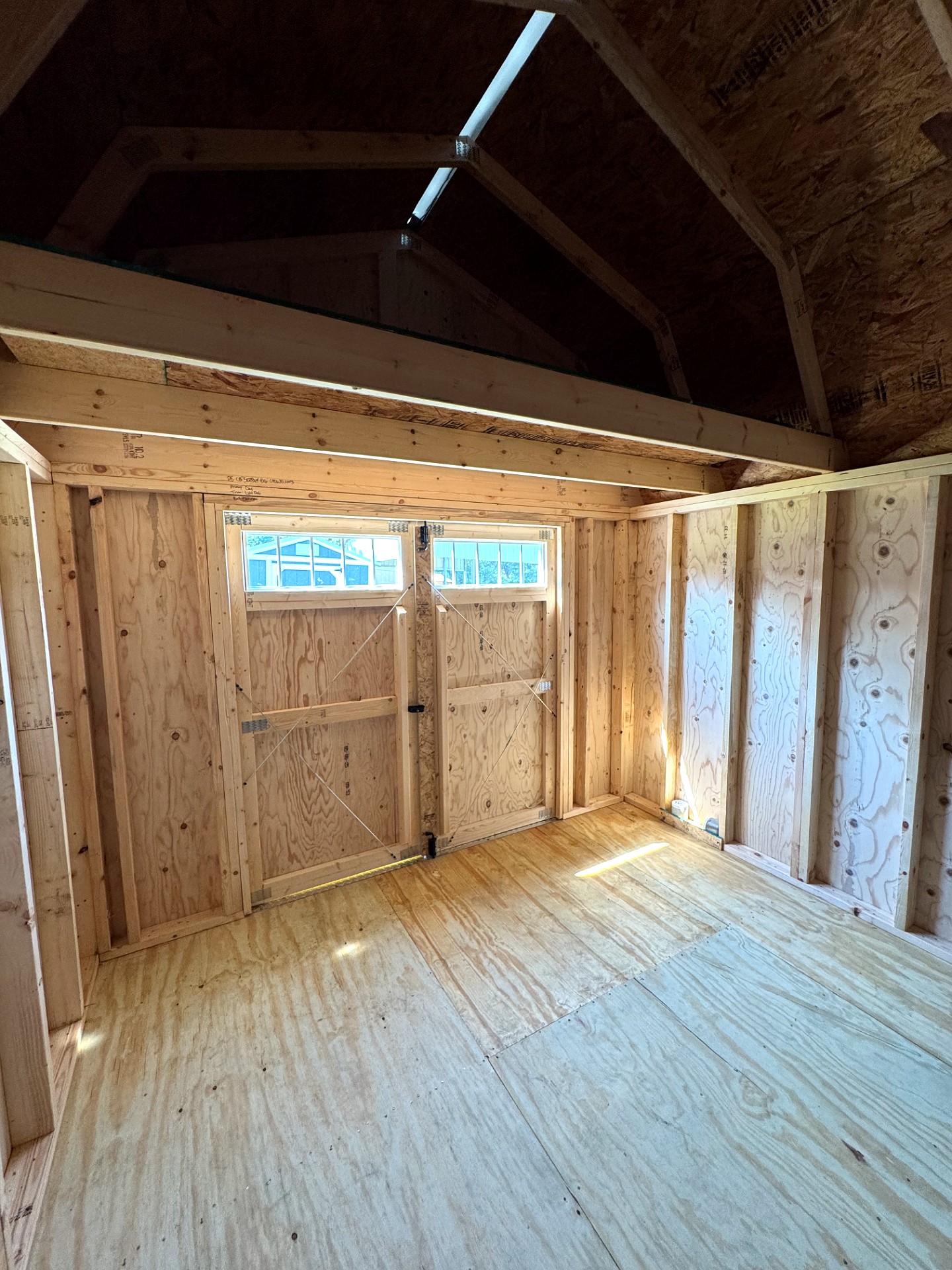 10x16 Lofted Barn at Southern Ag Equipment, LLC - Saint Francisville, Louisiana