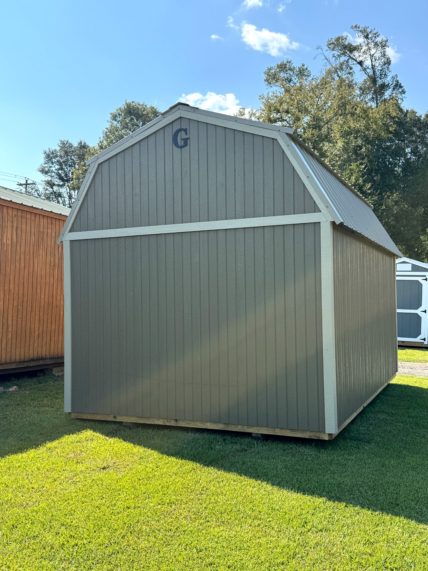 10x16 Lofted Barn at Southern Ag Equipment, LLC - Saint Francisville, Louisiana
