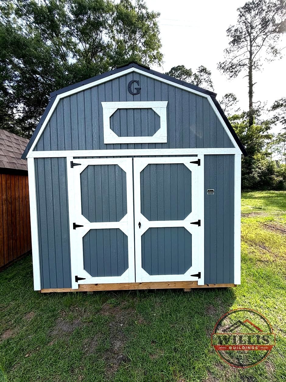 10x12 Lofted Barn at Willis Buildings