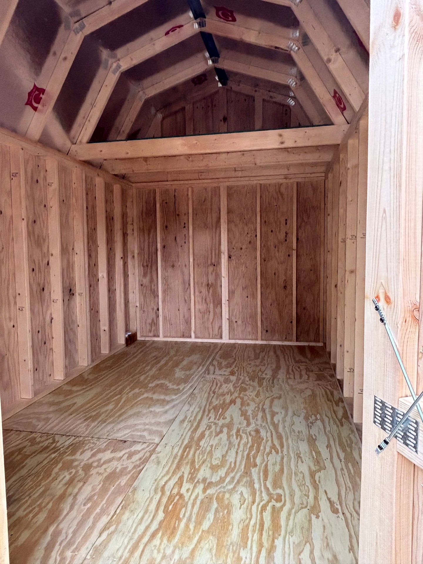 8x12 Lofted Barn at Portable Buildings of Ravenel