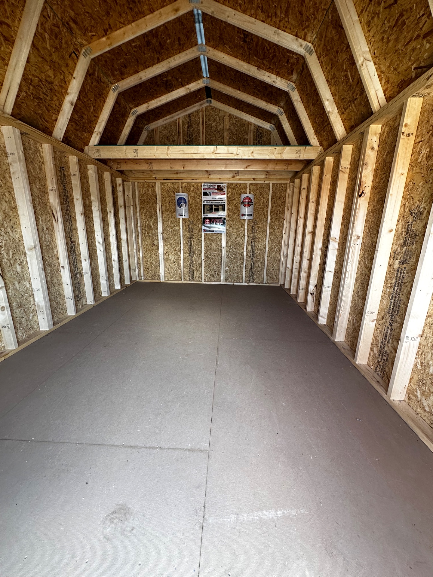 10x16 Lofted Barn at G&L Carports & Portable Buildings