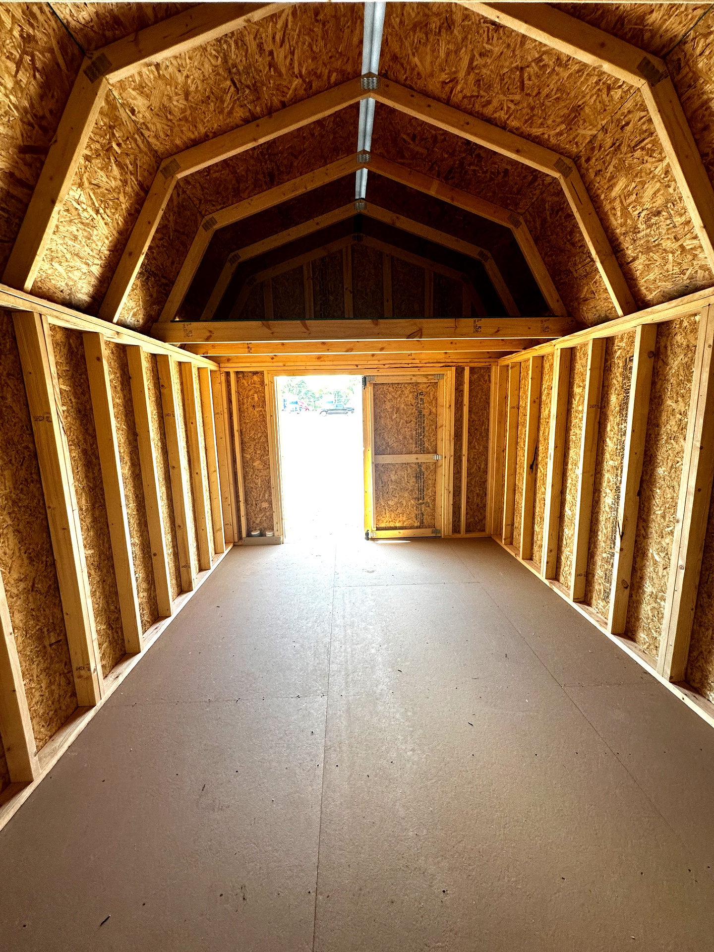 10x16 Lofted Barn at G&L Carports & Portable Buildings