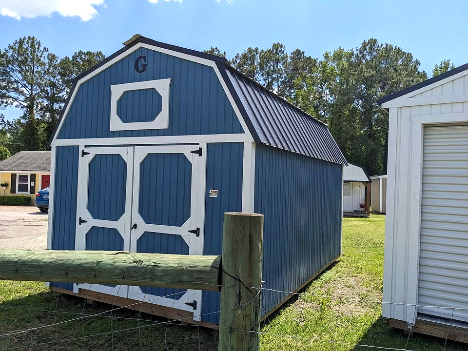 10x16 Lofted Barn at Graceland Storage Sheds and Buildings of Kingsland