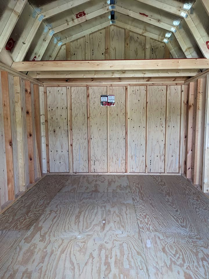 10x16 Lofted Barn at Graceland Storage Sheds and Buildings of Kingsland