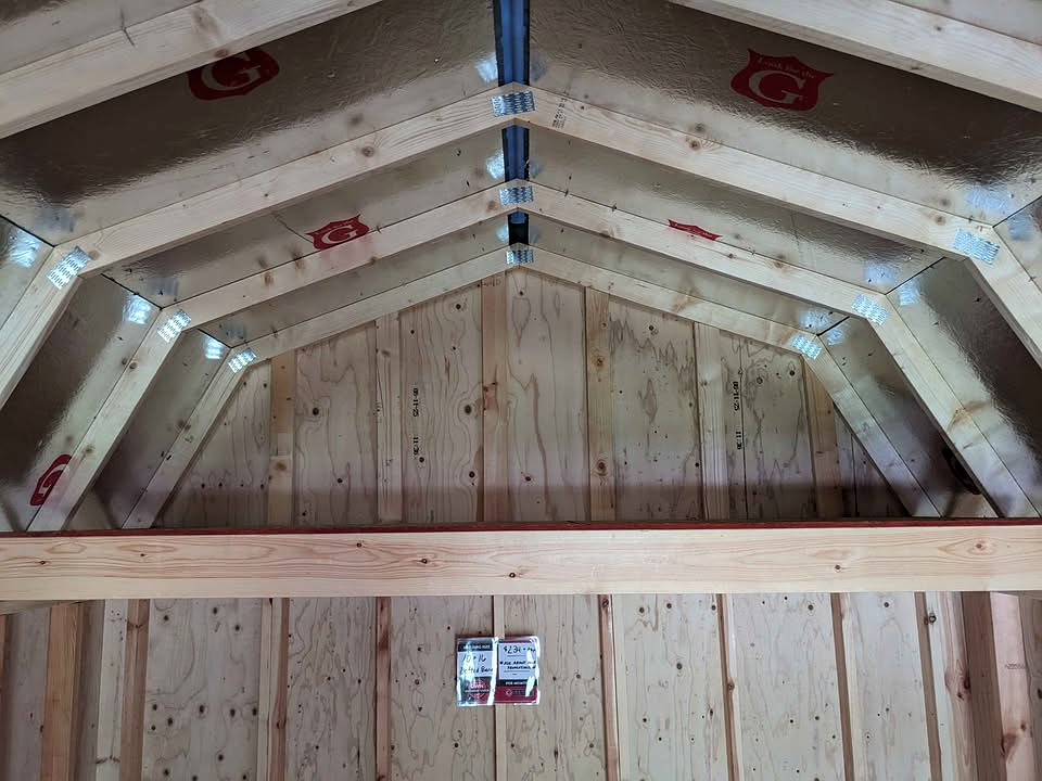 10x16 Lofted Barn at Graceland Storage Sheds and Buildings of Kingsland