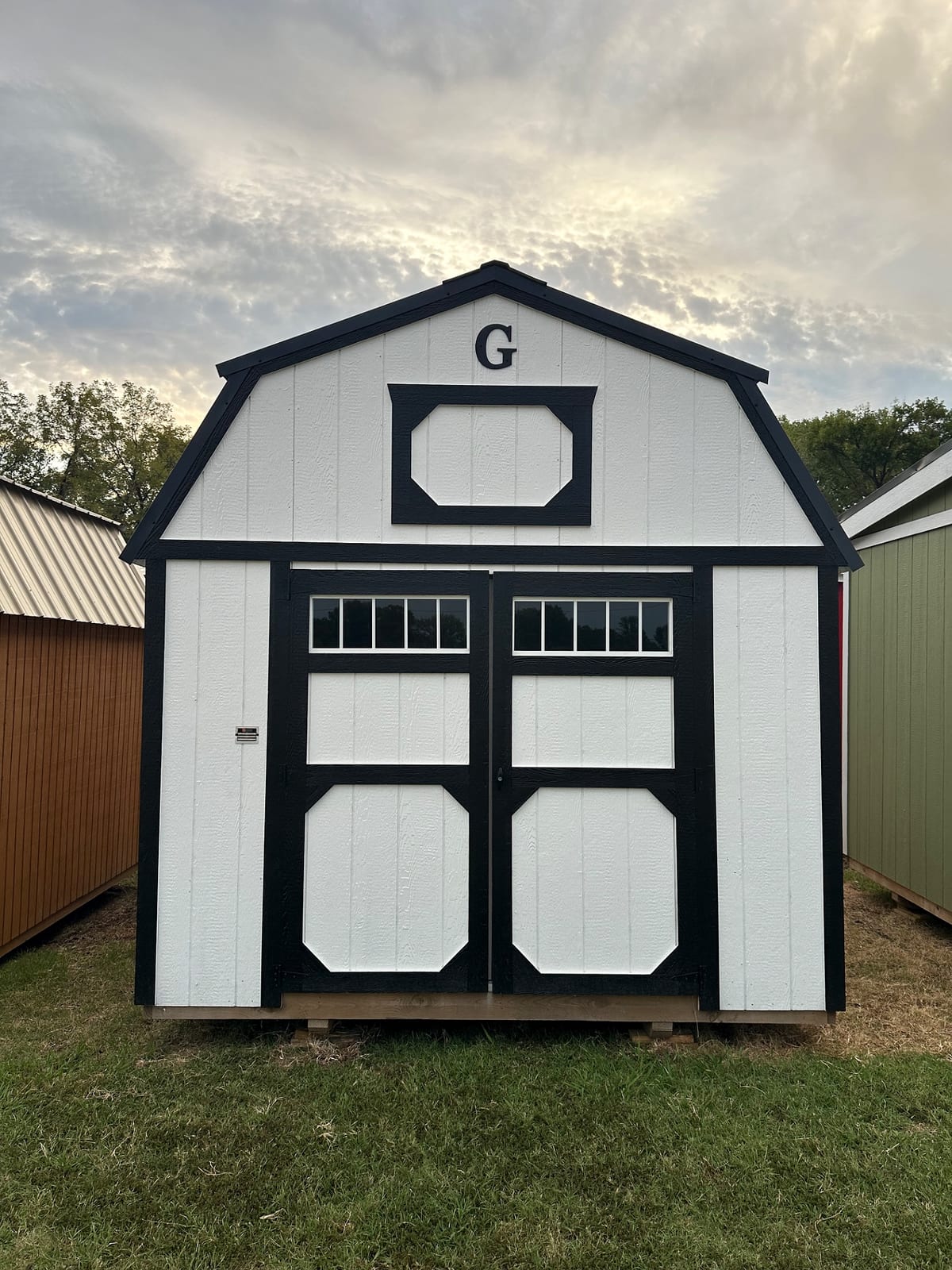 10x16 Lofted Barn at G&L Carports & Portable Buildings