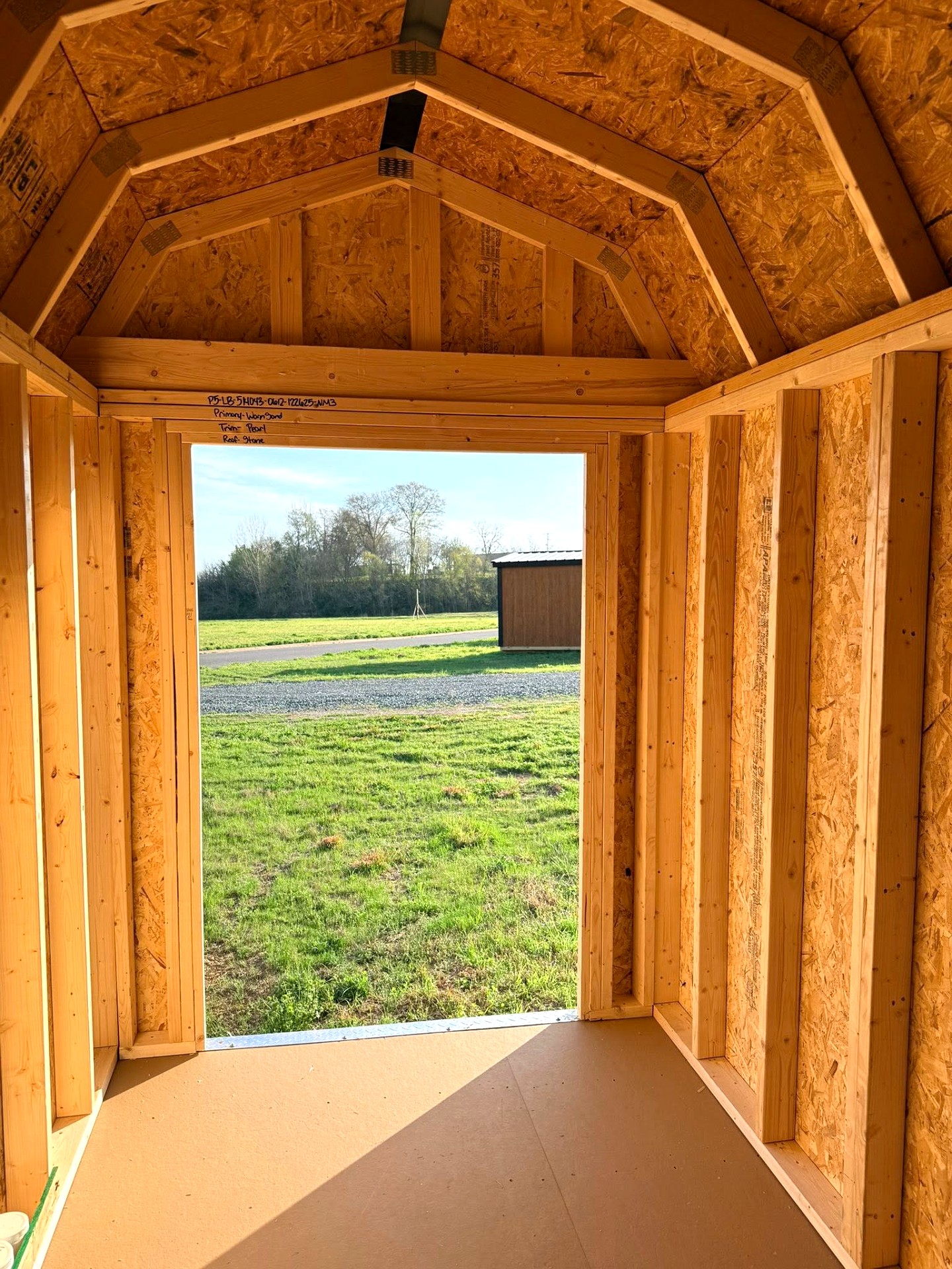 6x12 Lofted Barn at Hanke Building Sales