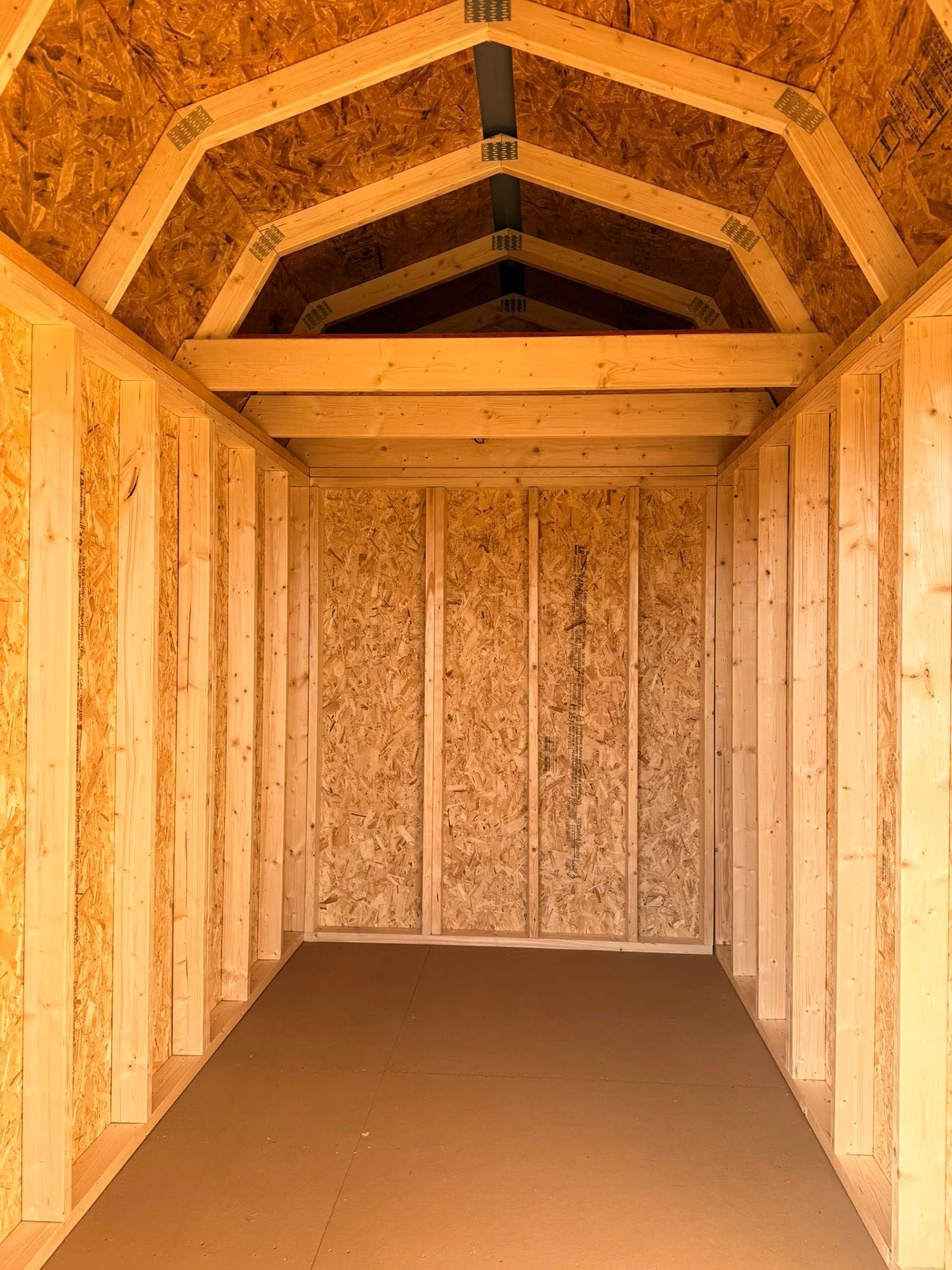 6x12 Lofted Barn at Hanke Building Sales