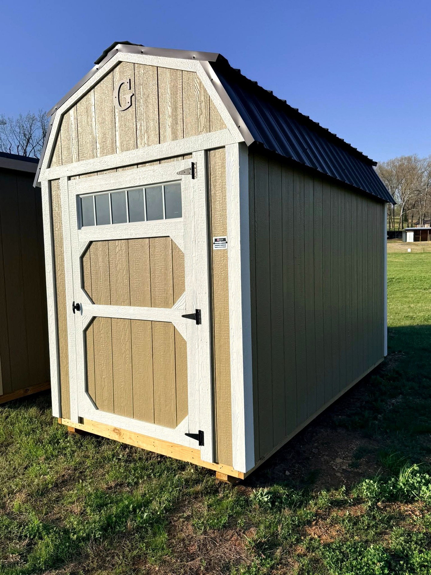 6x12 Lofted Barn at Hanke Building Sales