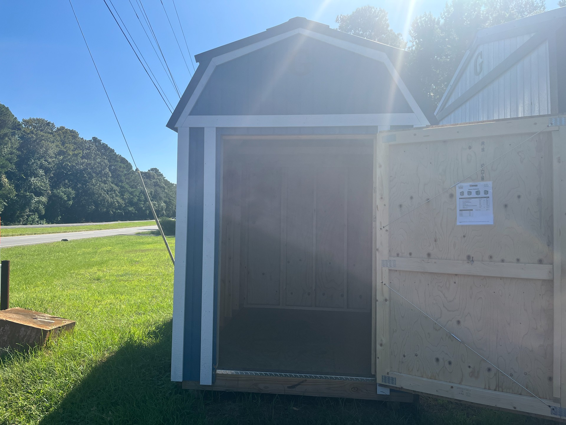 6x8 Lofted Barn at Portable Buildings of Ravenel