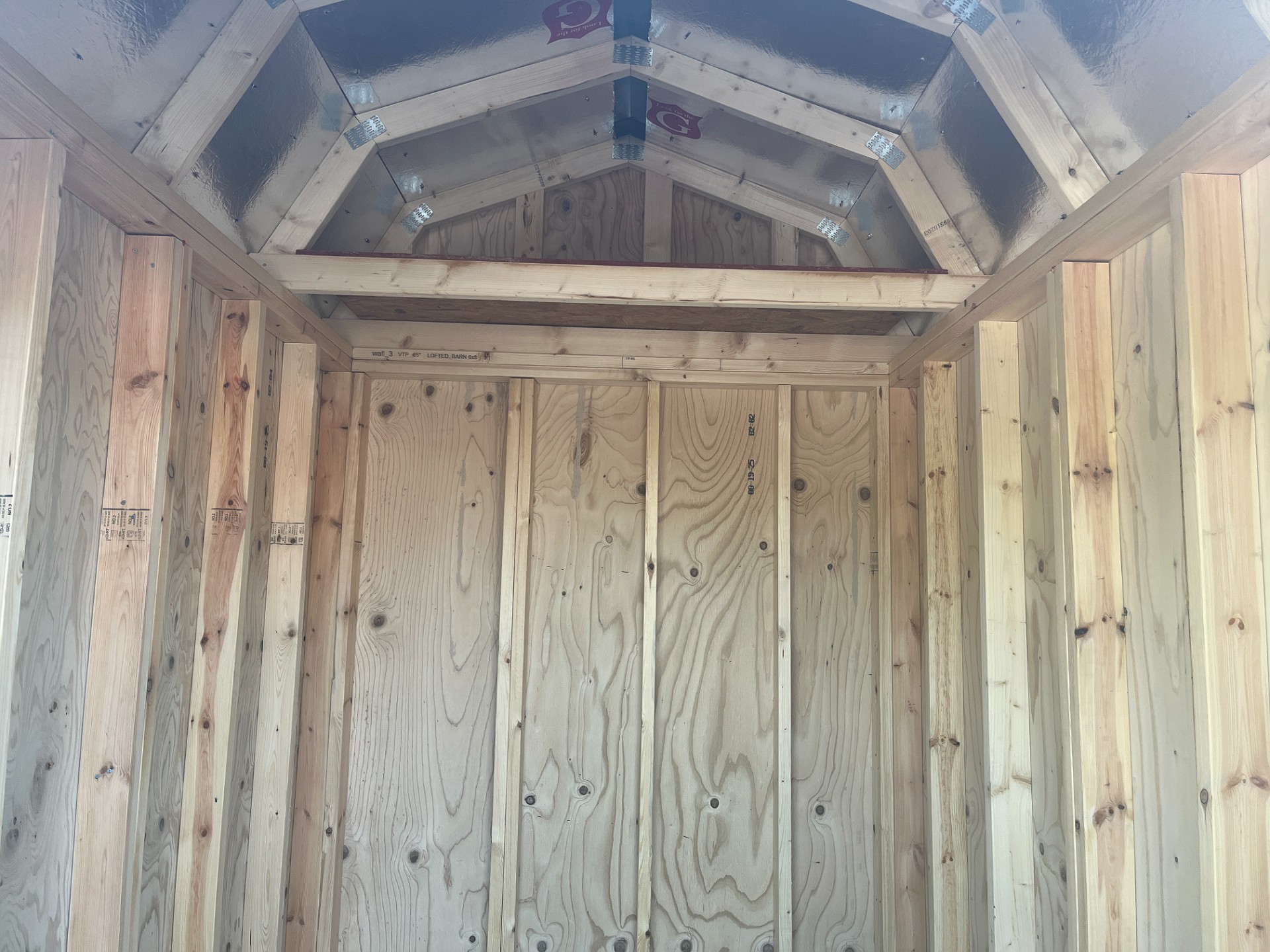 6x8 Lofted Barn at Portable Buildings of Ravenel