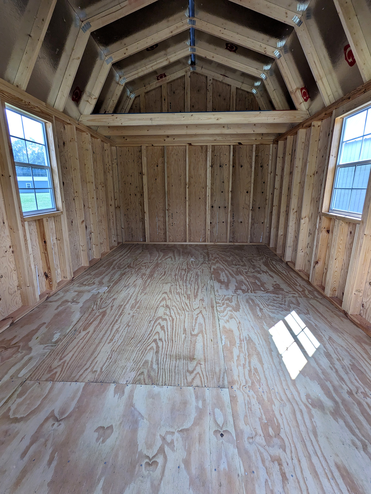 10x16 Lofted Barn at Graceland Storage Sheds and Buildings of Kingsland