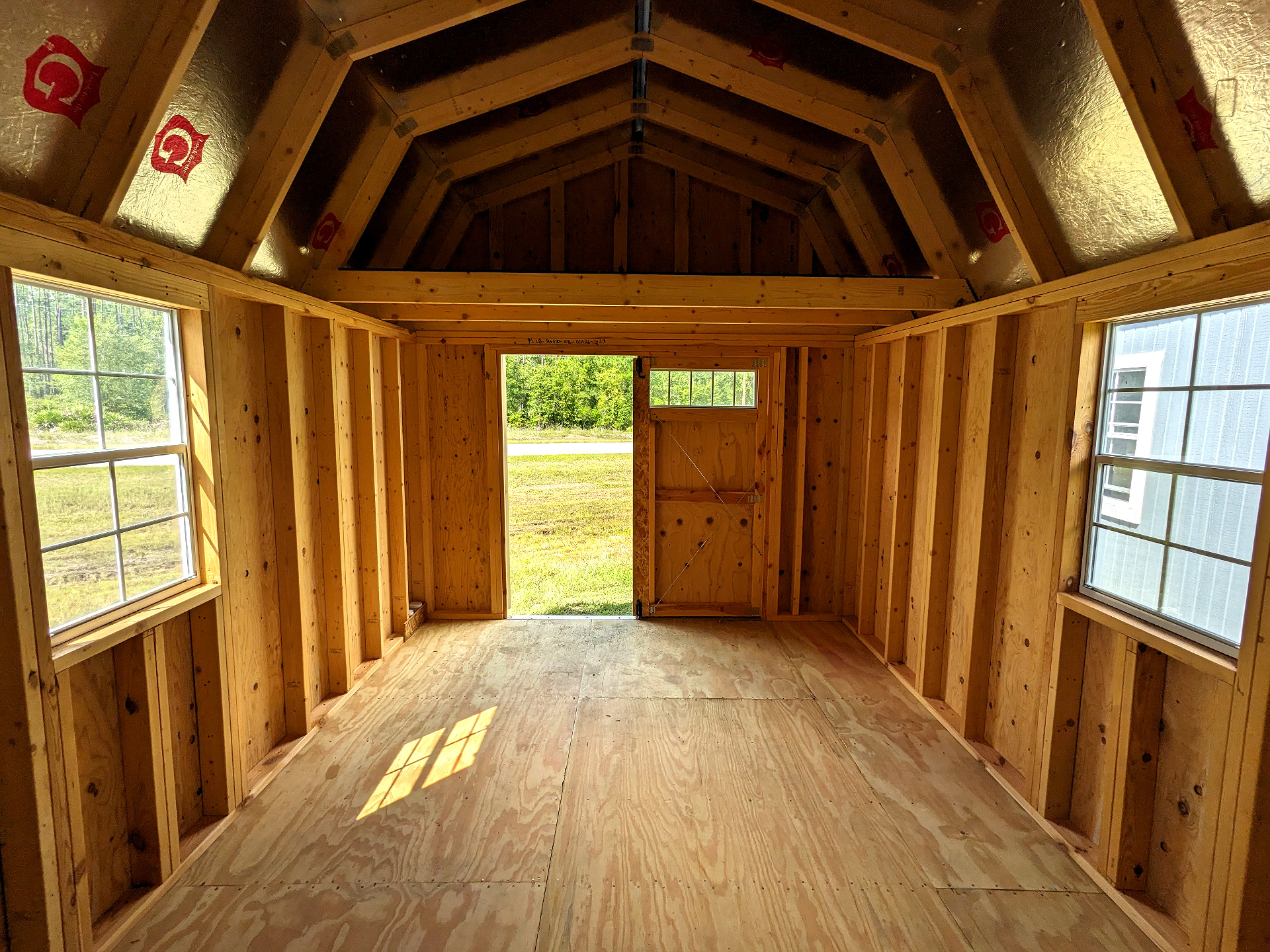 10x16 Lofted Barn at Graceland Storage Sheds and Buildings of Kingsland