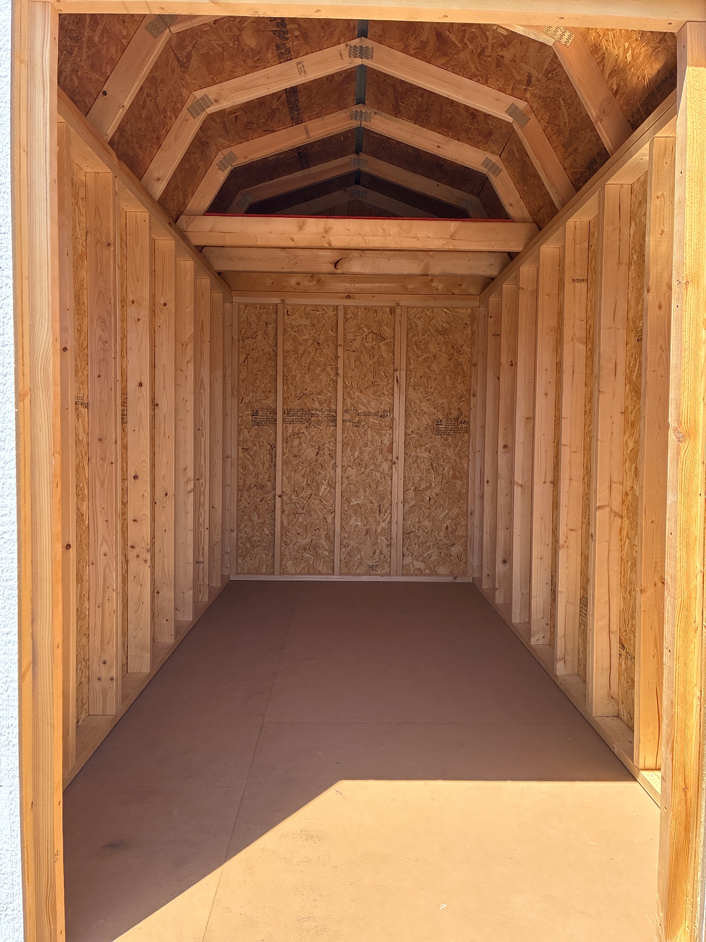 6x12 Lofted Barn at ACE Buildings - Graceland of Corpus Christi