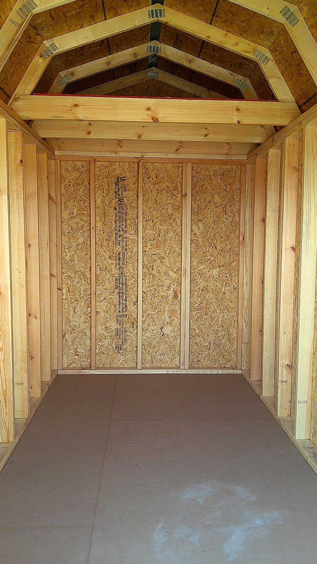6x12 Lofted Barn at Hill  Top Sales