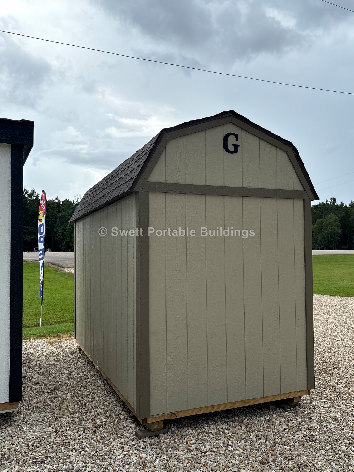 6x12 Lofted Barn at Swett Portable Buildings LLC