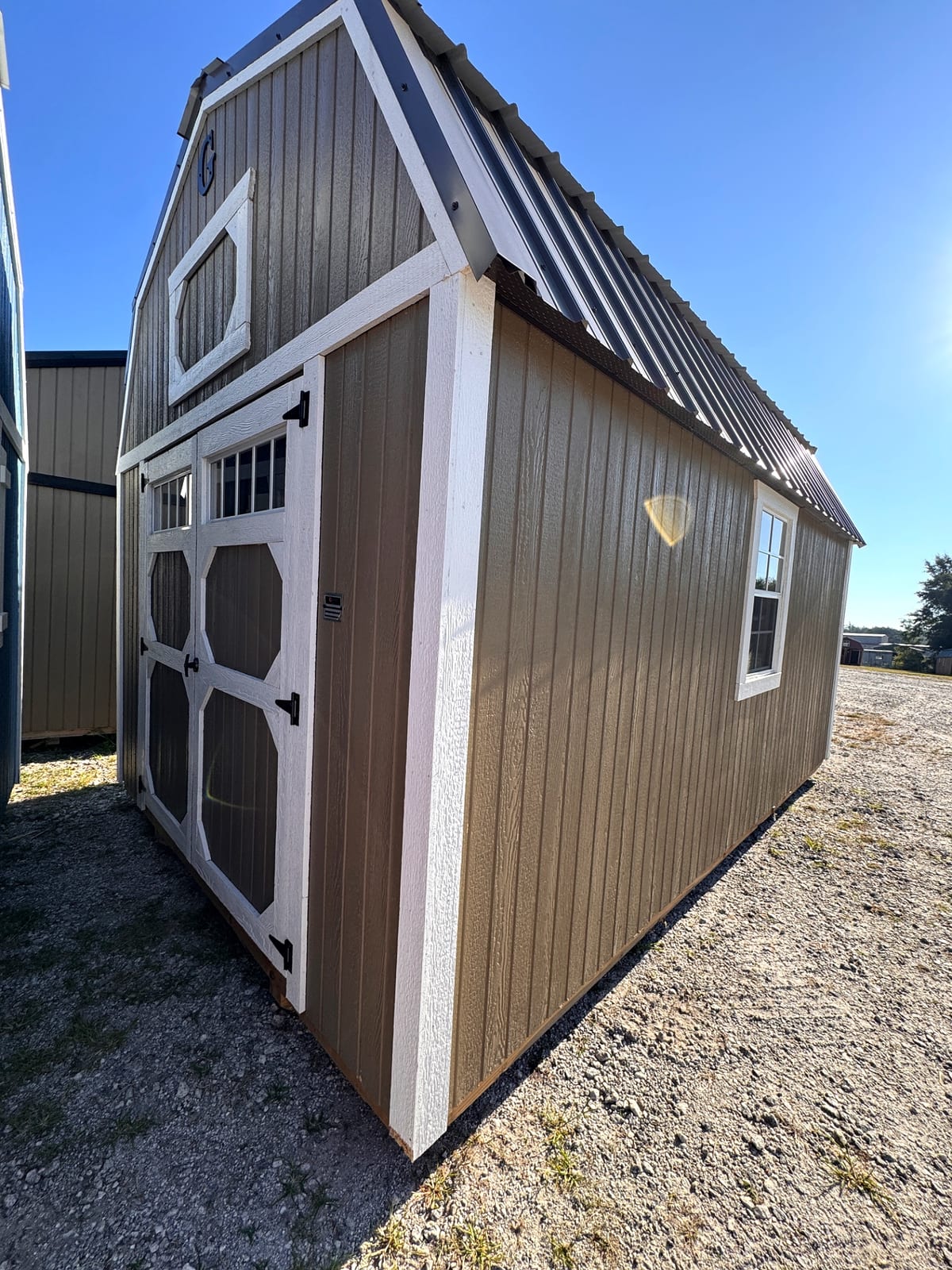 10x16 Lofted Barn at Graceland of Cumming
