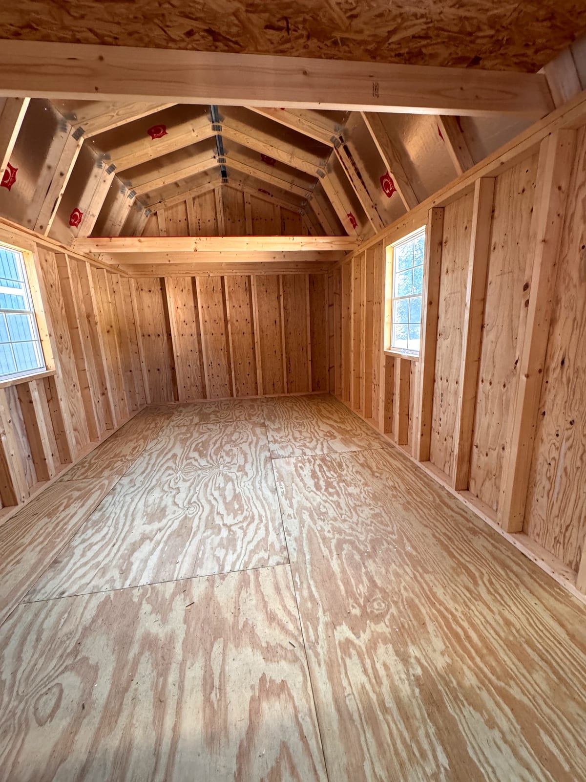 10x16 Lofted Barn at Graceland of Cumming
