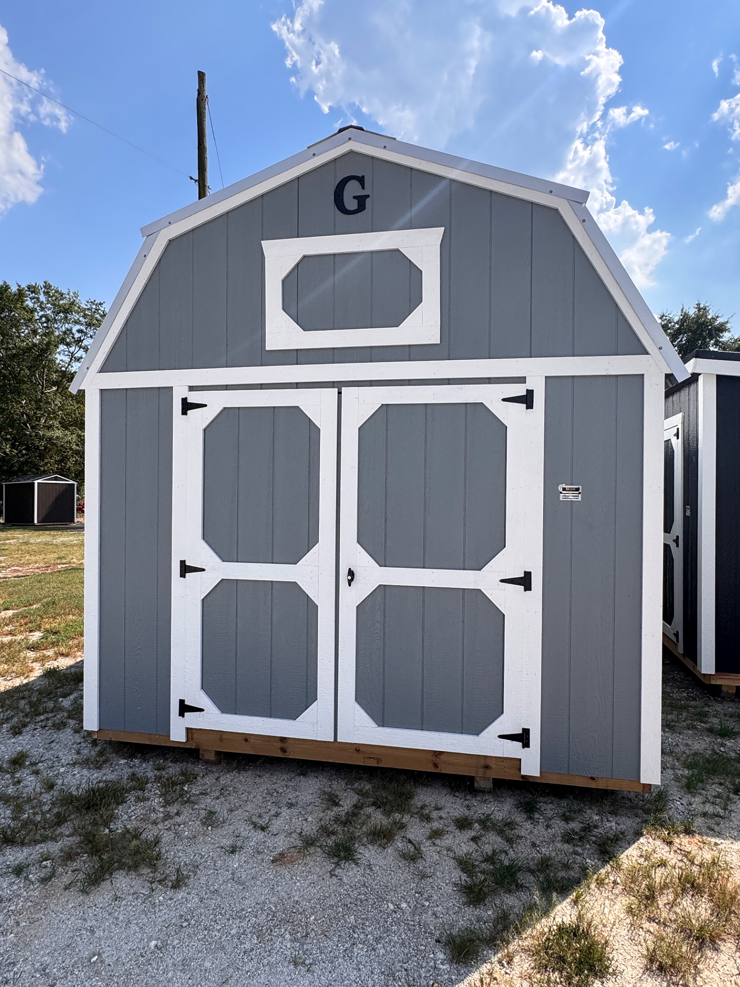 10x16 Lofted Barn at Graceland of Cumming