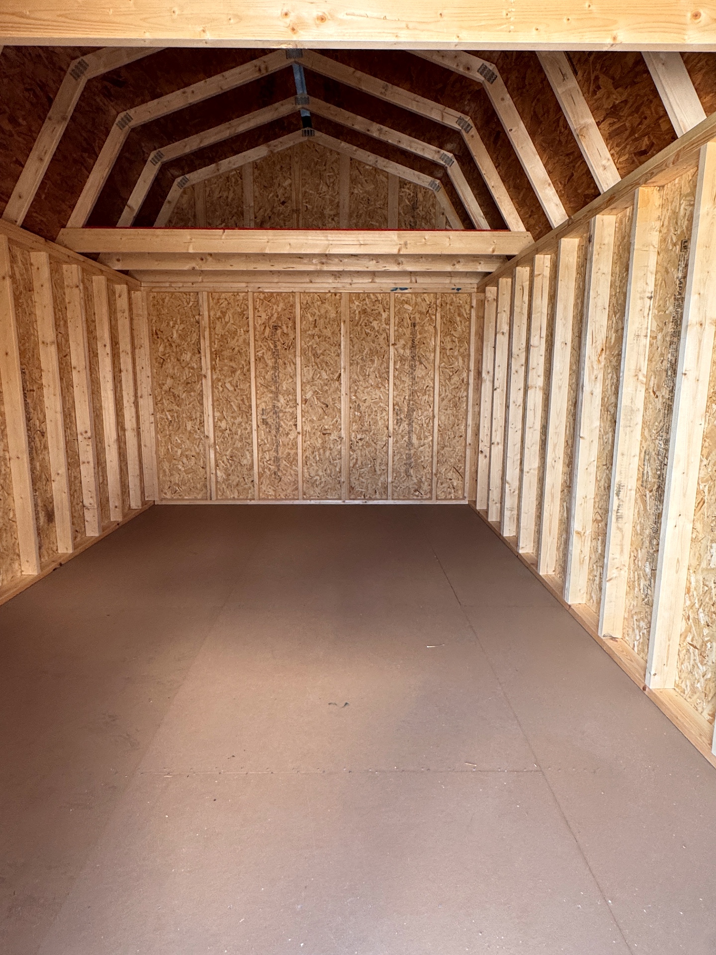 10x16 Lofted Barn at Graceland of Cumming