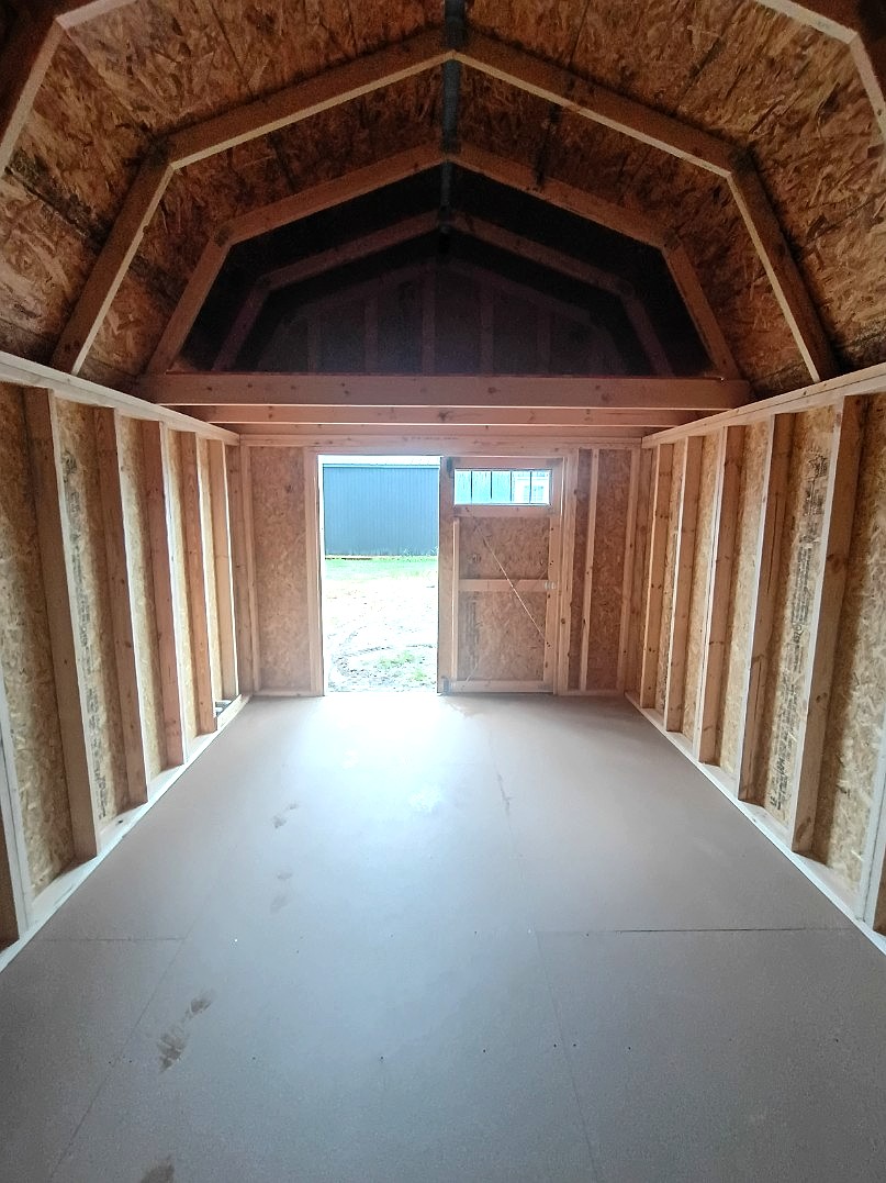 10x16 Lofted Barn at Jimmy's Portable Buildings of Savannah, TN