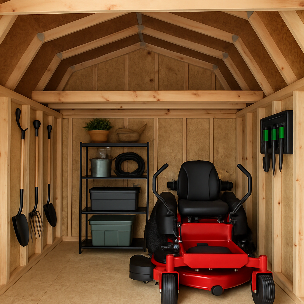 10x16 Lofted Barn at Hill  Top Sales
