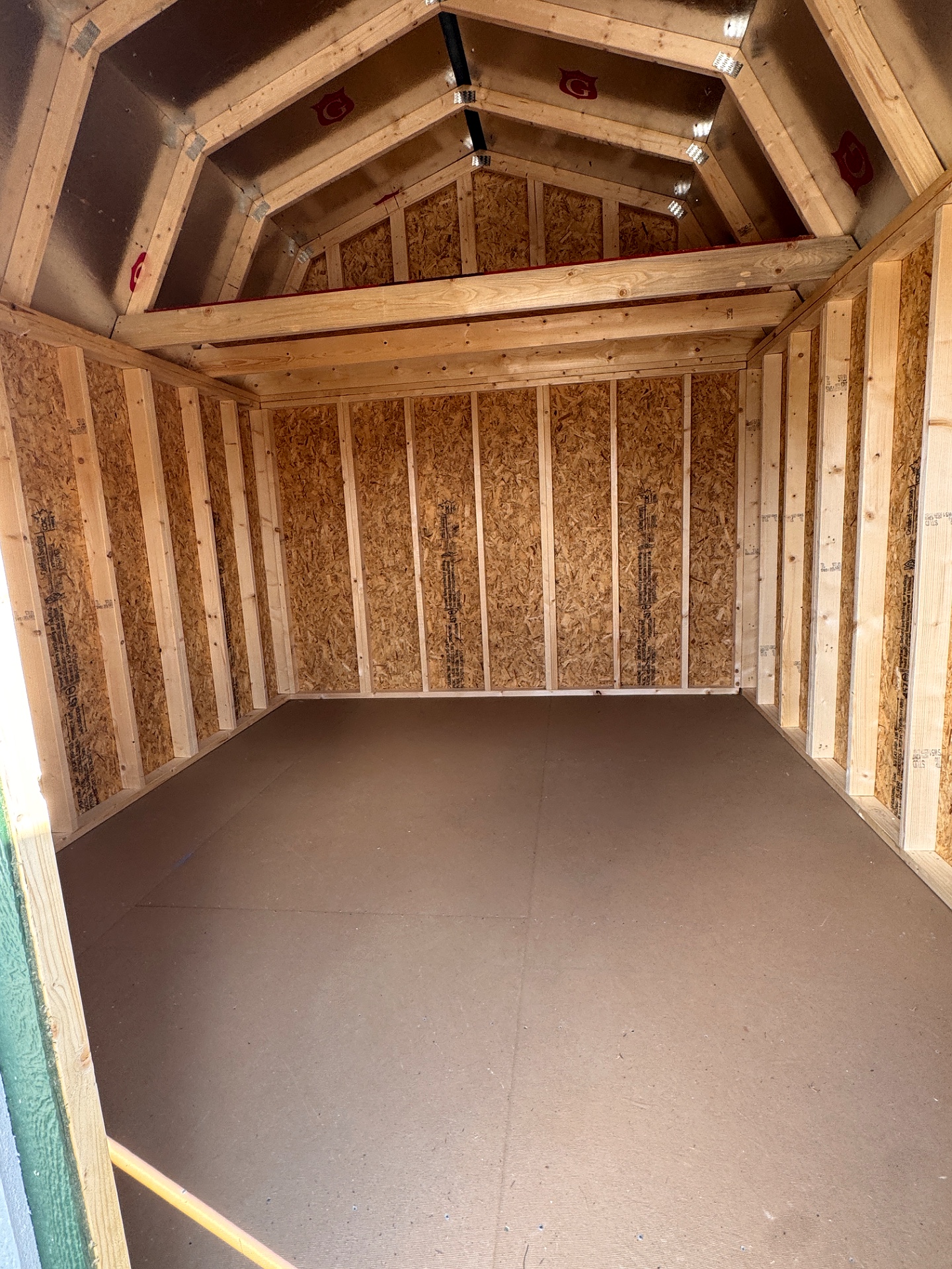 10x12 Lofted Barn at Graceland of Cumming