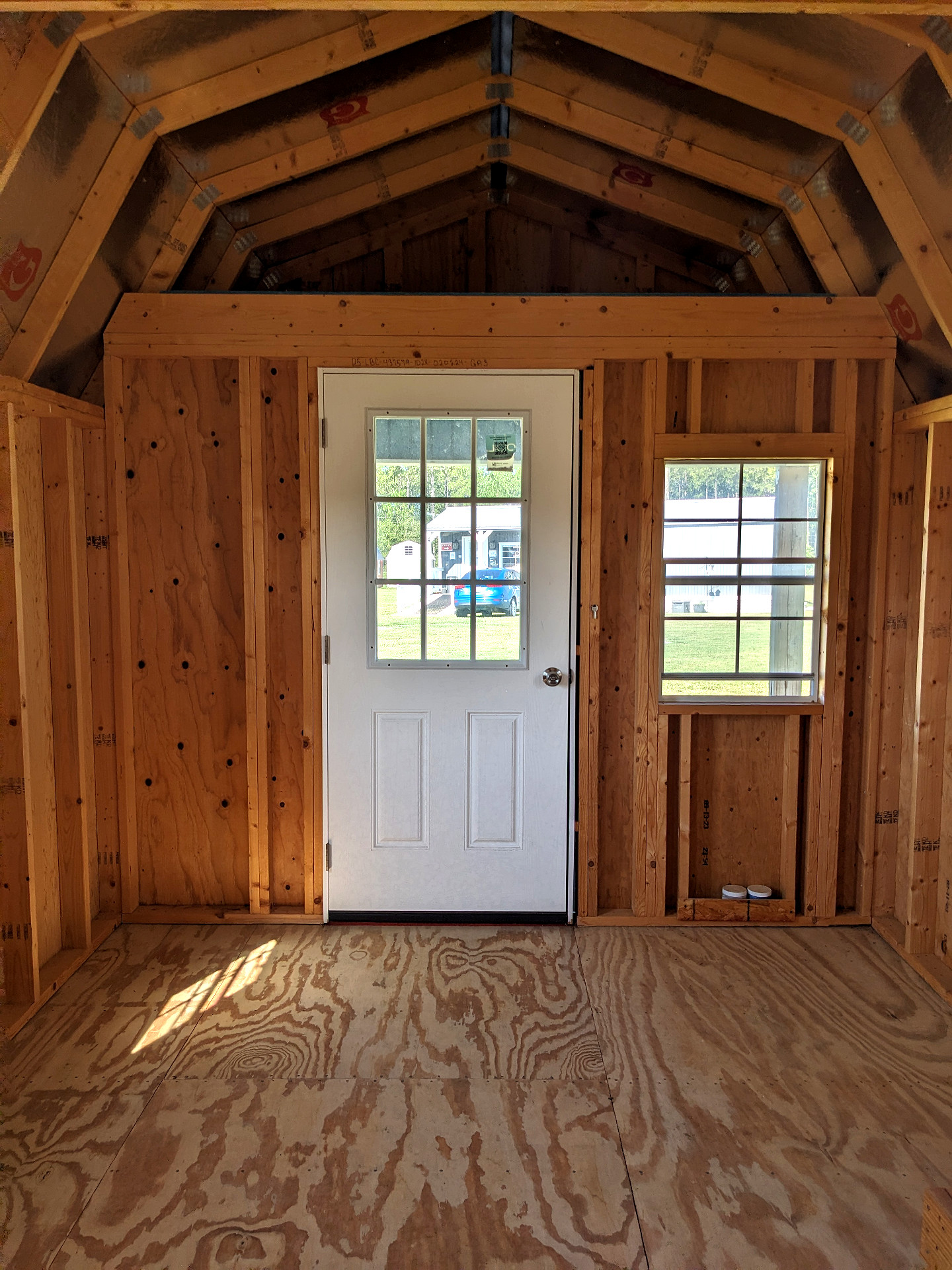 10x24 Lofted Barn Cabin at Graceland Storage Sheds and Buildings of Kingsland