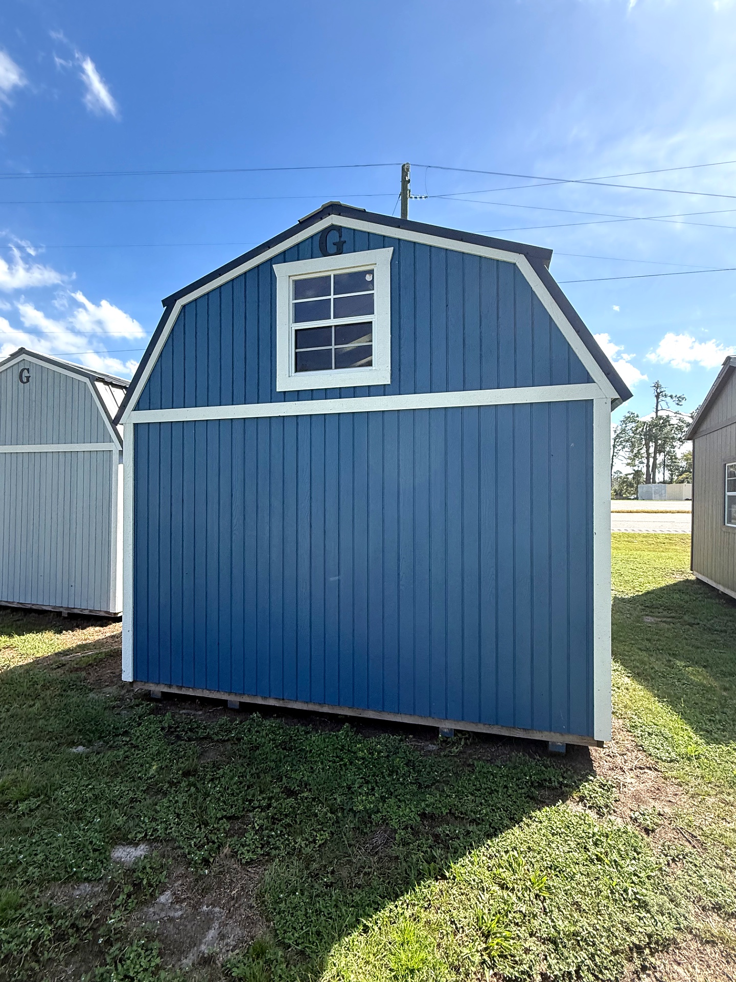 12x24 Lofted Barn Cabin at Moultrie Lot- Willis Buildings